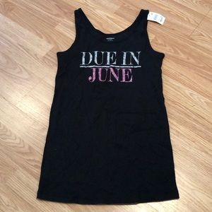 NWT Maternity tank top